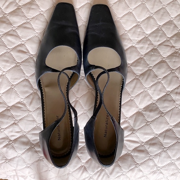Black leather dressing shoes size 11, Naturalizer - Picture 1 of 4